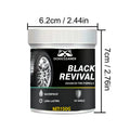 Universal Car Care Wax for Tire Blackening, Plastic & Leather Restoration, UV Protection & Polish