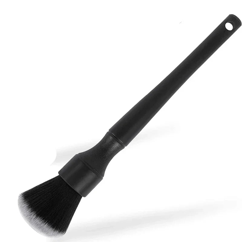 Car Detailing Brush Set Soft Fiber Interior Cleaning Tools Electrostatic Dust Removal Kit