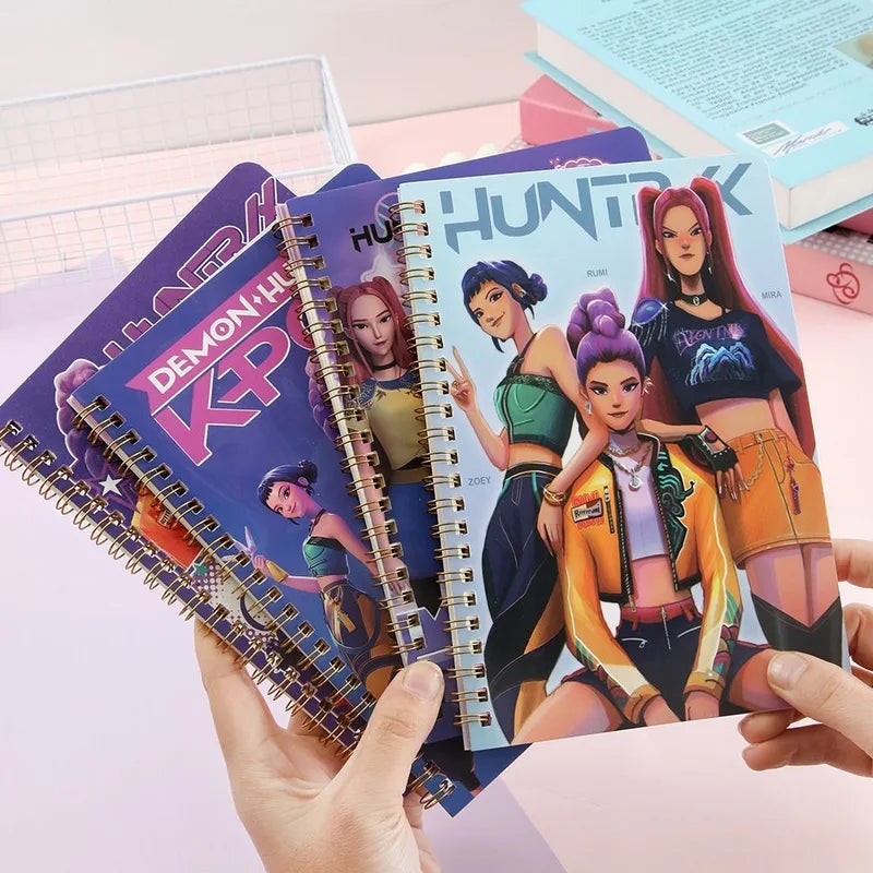 Colorful Spiral Notebook for Students and Creative Projects - Gift Diary & Classroom Use