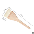 High-Quality Wooden Handle Goat Hair Paint Brushes for Wall Art and Painting