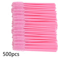 Eyelash Brush Applicator Set 500/1000 Pcs Lash Mascara Wands for Eyelash Extension & Brows