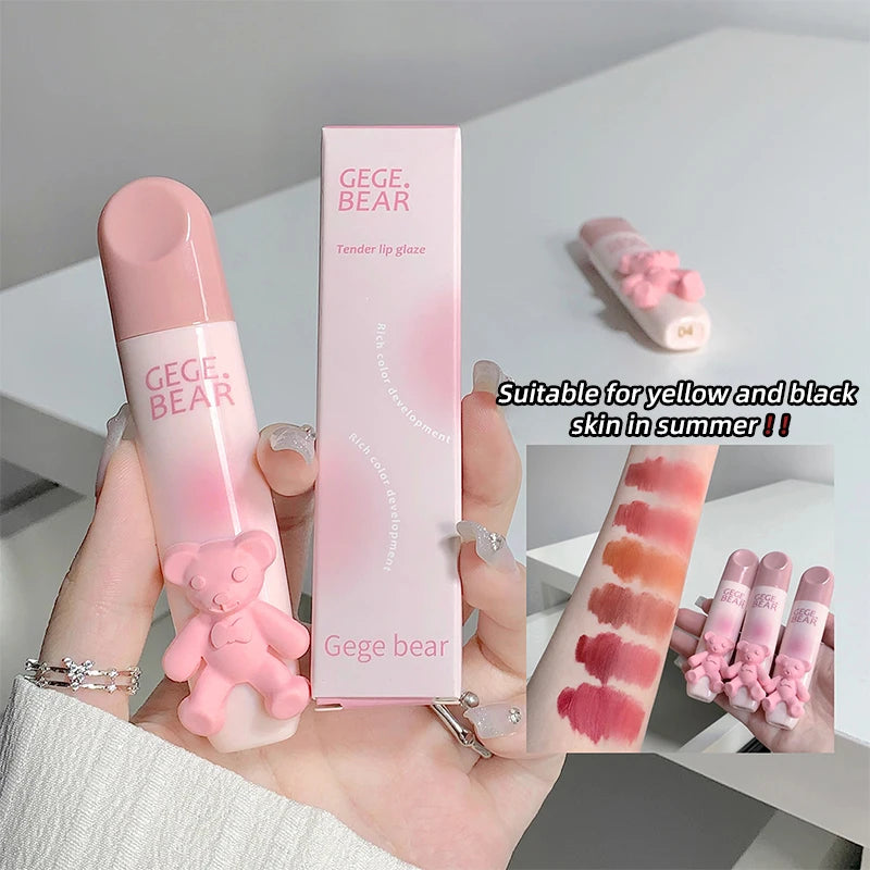 Matte Velvet Lipstick Long-Lasting Lip Gloss Lip Cream Lip Mud
