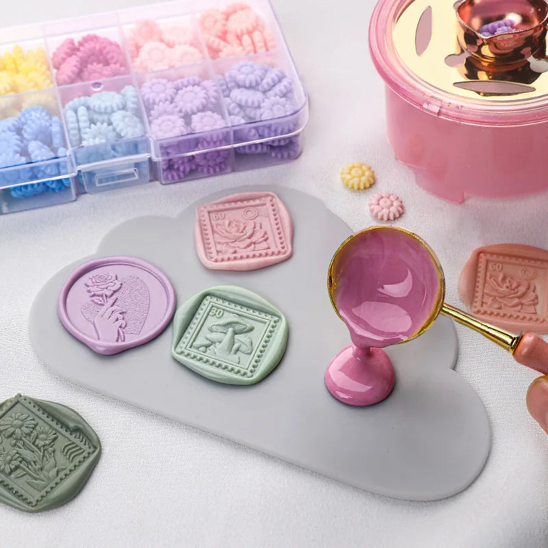 Silicone Wax Seal Board Pad for DIY Sealing Wax Stamps Heat Insulation Coaster