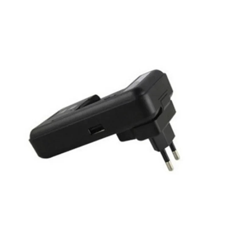 Universal 2-in-1 LCD Battery Charger for Mobile Phones 32-55mm Screen USB US/UK/EU Plug