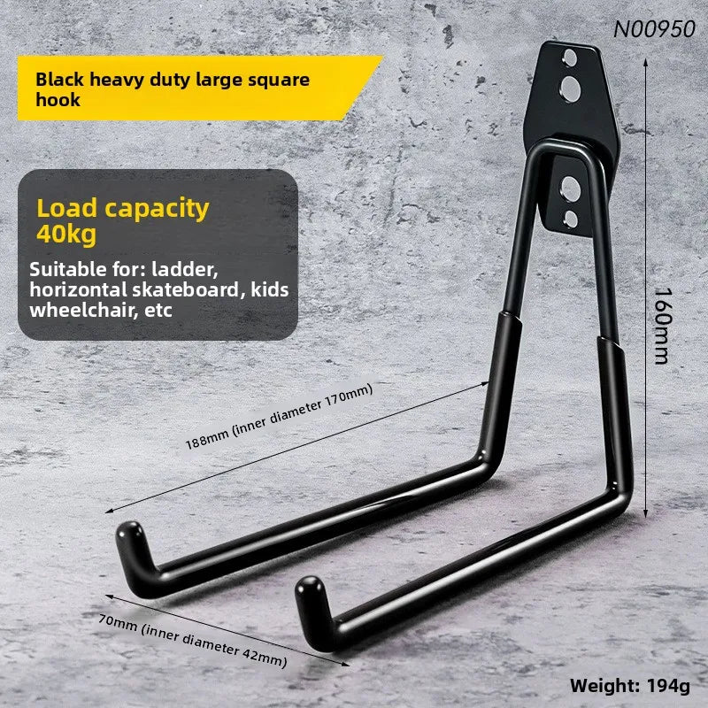 Heavy Duty Wall Mounted Hose Bracket Stainless Steel Multi-Use Hook for Garage Garden Storage