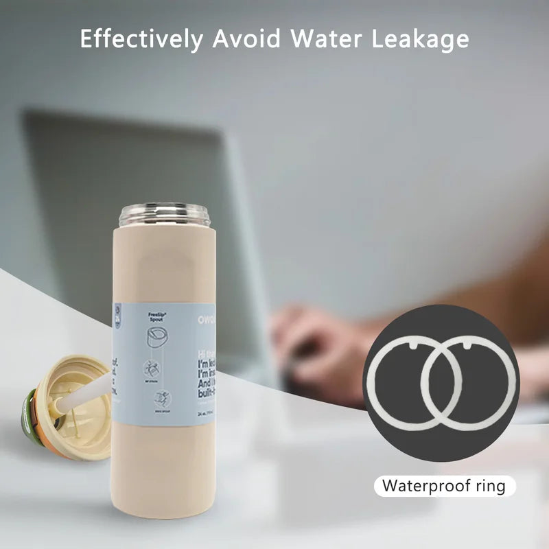 Replaceable Silicone Water Sealing Ring for Owala FreeSip Mug - Leakproof & Heat-Resistant