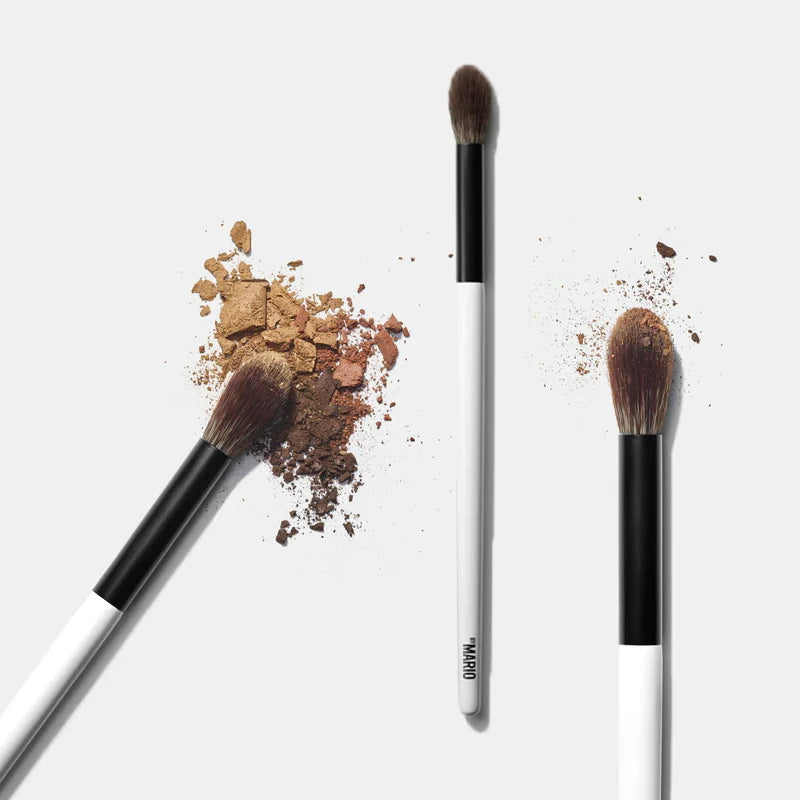 Multi-Color Makeup Brush Set - Soft Fiber Face & Cheek Brushes for Highlight & Blush