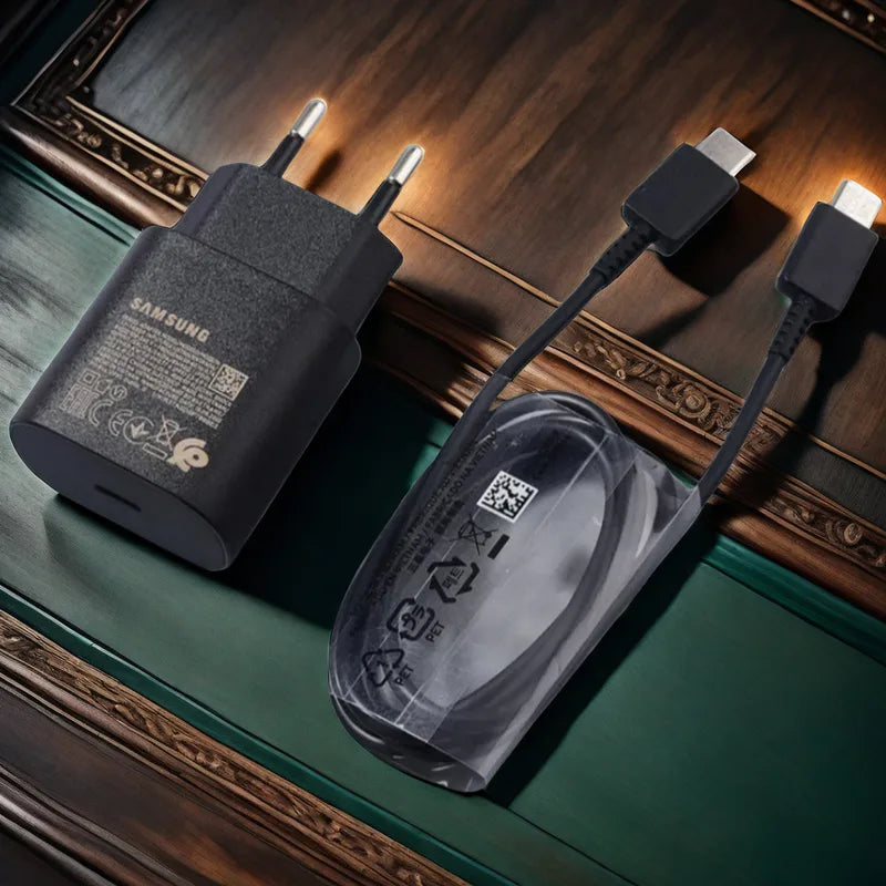 Samsung 25W Type C Fast Charger Adapter for Galaxy Phones and Devices