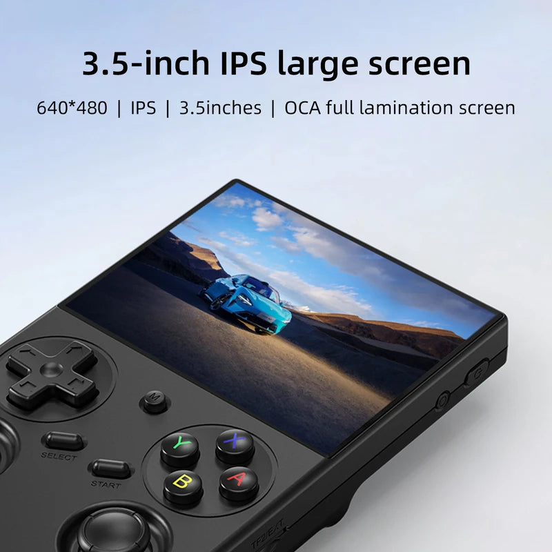 Retro Gaming Console 3.5-inch IPS Screen Linux 64-bit Dual Joysticks