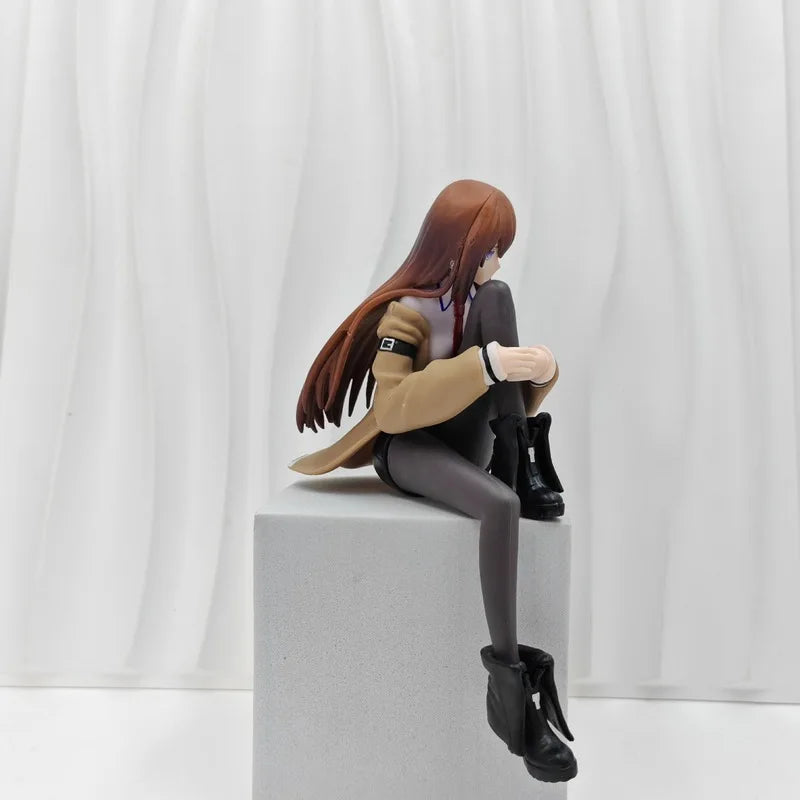 Anime Figure Kurisu Makise Steins Gate PVC Collectible Model for Display and Hobby