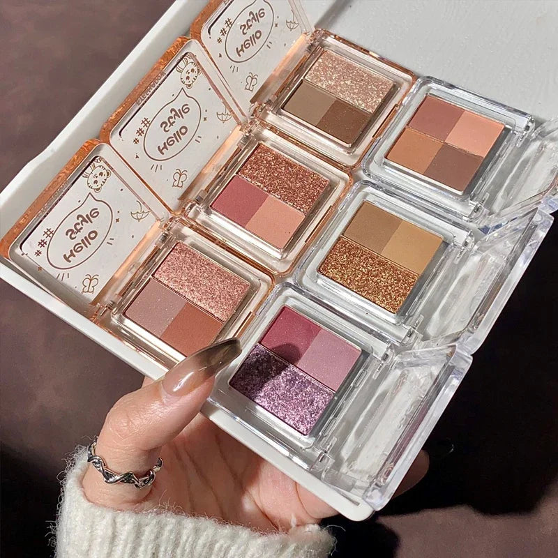 Multicolor Eyeshadow Palette - Brightening Long Lasting Eye Makeup