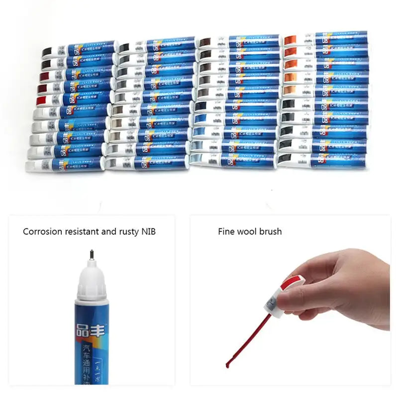 16 Colors Car Scratch Repair Paint Pen Auto Touch Up Kit for Vehicle Maintenance