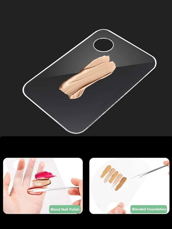 Multicolor Cosmetic Mixing Palette Spatula Set for Makeup, Nail Art & Beauty Tools