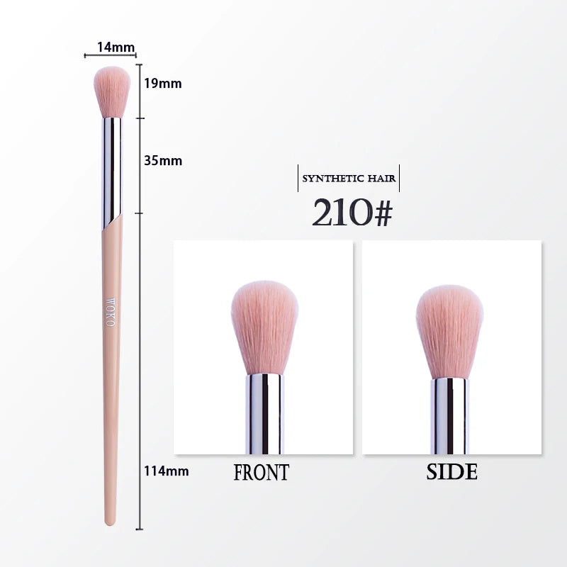 Makeup Brush for Eyeliner and Eyeshadow Smoky Eye Crease Brush - Pink, White, Purple & More