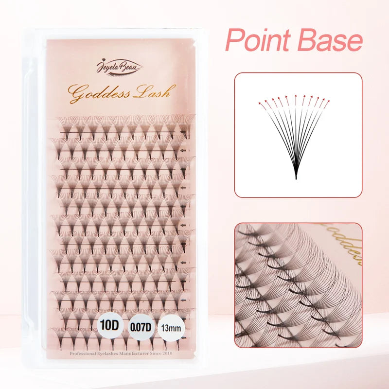 Pre-Made Russian Volume Eyelash Extensions Fans 5D-20D Faux Mink