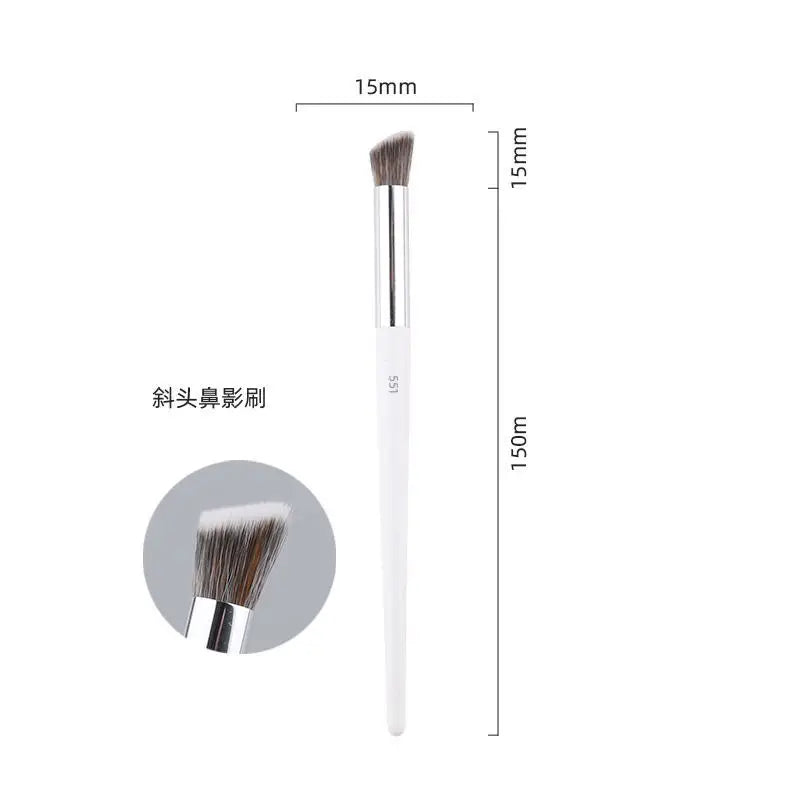 Multicolor Makeup Brush Set - 2/3/4/5/6/7 Piece Face & Eye Cosmetic Tools