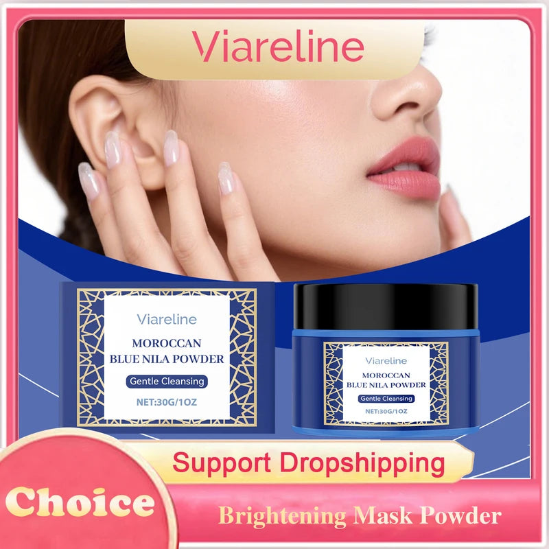 Brightening Hydrating Facial Mask Powder for Deep Cleansing & Skin Radiance