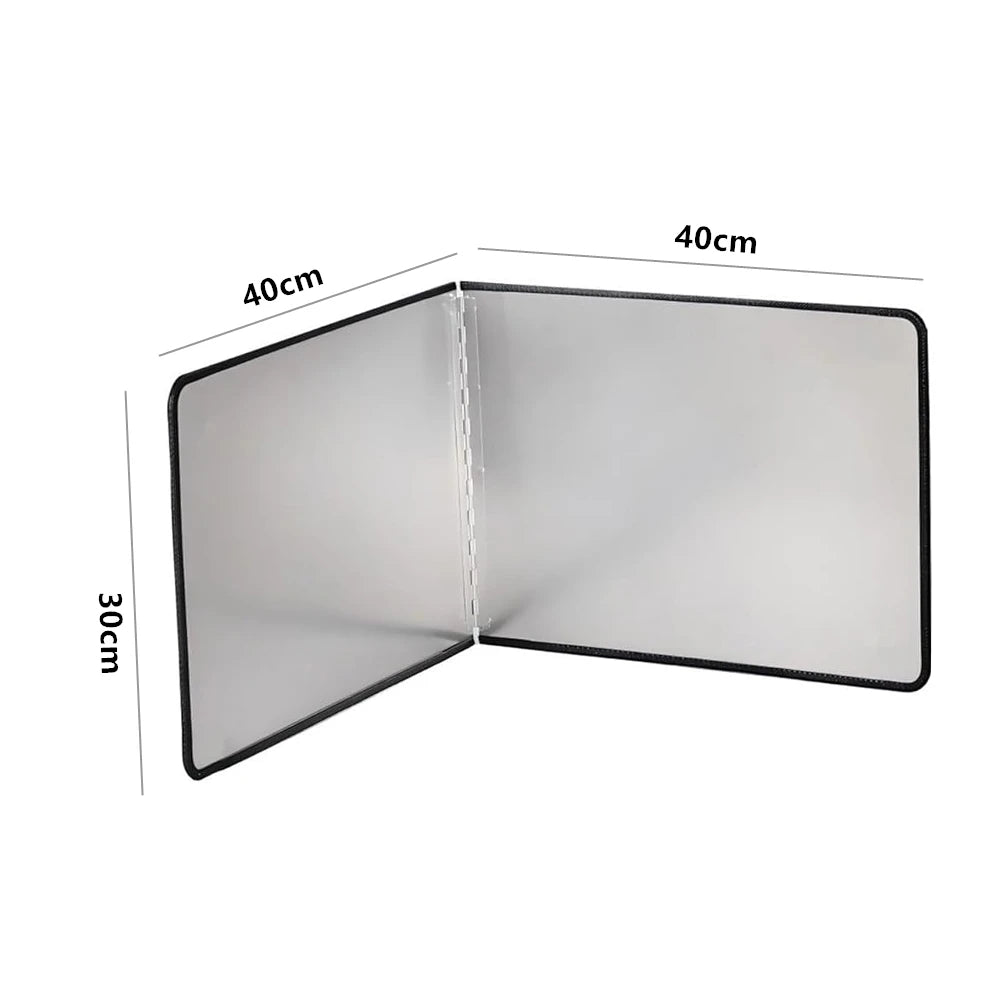 Foldable Stainless Steel Oil Splash Guard for Stove Top Kitchen Safety