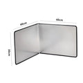 Foldable Stainless Steel Oil Splash Guard for Stove Top Kitchen Safety
