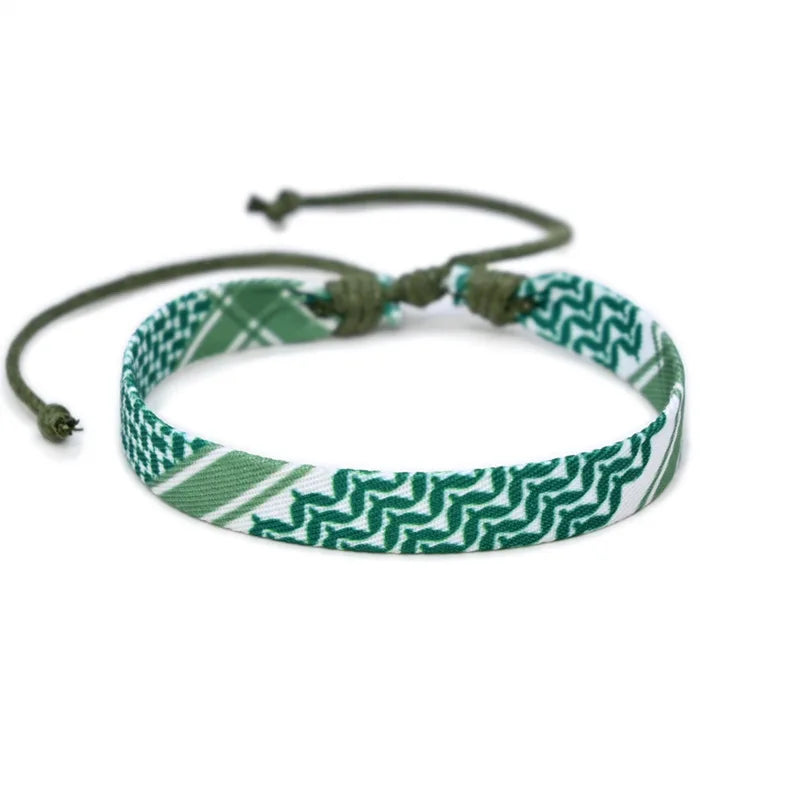 Ethnic Woven Bracelet for Women and Men Handmade Summer Jewelry