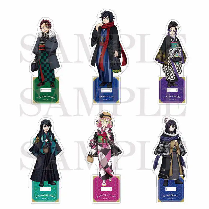 Anime Acrylic Stand Figure Collection - Demon Slayer Kimetsu No Yaiba Desktop Decor