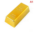 Gold Bar Paperweight Home Decor Bullion Simulation Gift