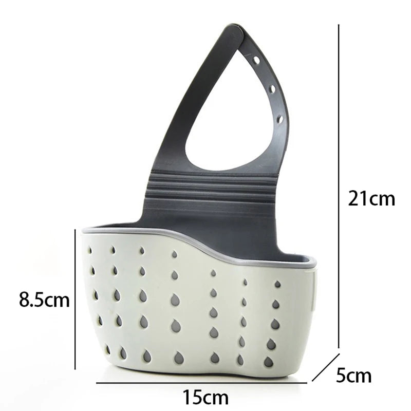 Kitchen Sink Sponge Holder Organizer Under Sink Storage Accessory