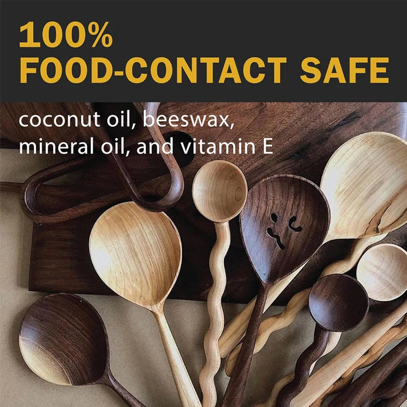 Multifunctional Furniture & Wood Care Wax - Waterproof, Non-Toxic, Food Safe