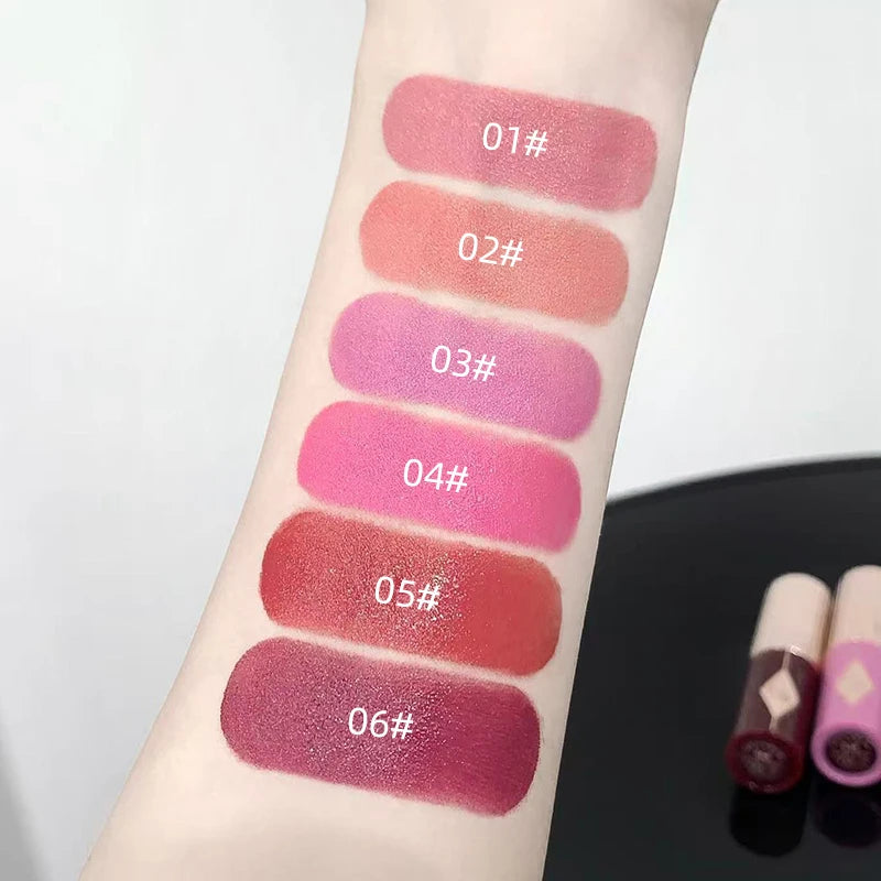 Multi-Use Lip & Cheek Tint Stick - Hydrating Glow, Natural Low Saturation Shades