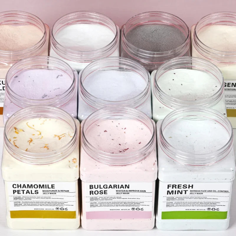 Professional Jelly Mask Powder Set for Facial Skin Care - 10PCS 650G