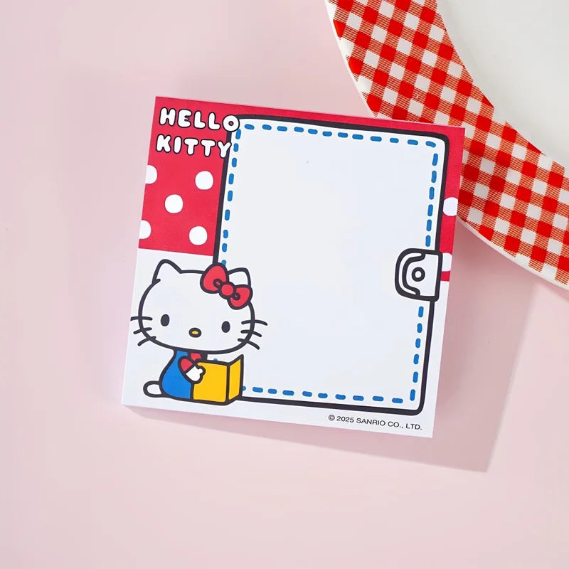 Hello Kitty Cartoon Memo Pad - Cute Notepad for Women & Gifts