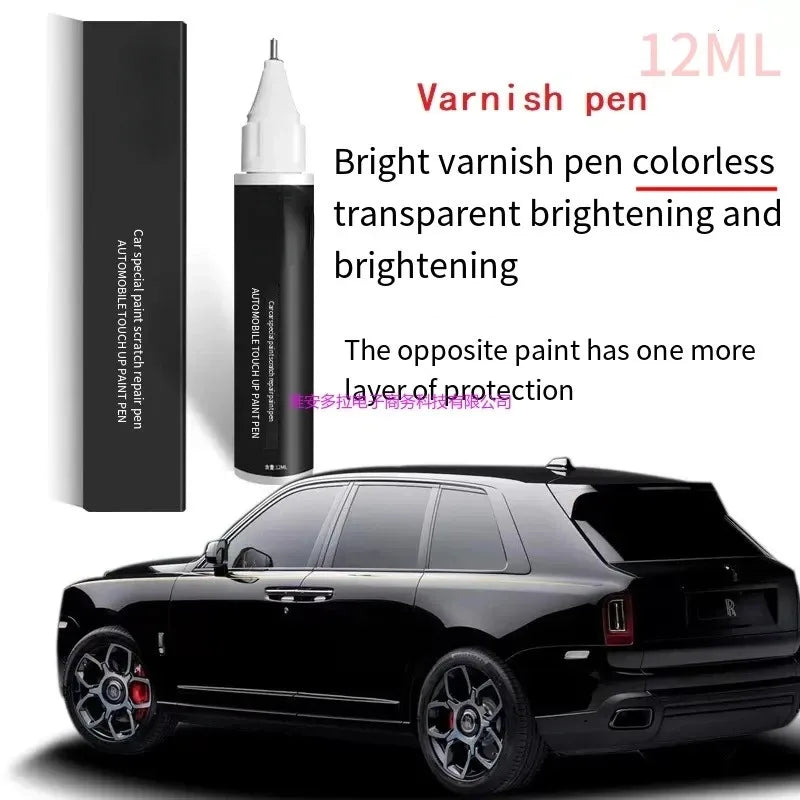 Automotive Touch-Up Paint Pen for Car Scratch Repair - Pearl White & Custom Colors