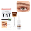 Professional Eyelash and Eyebrow Tint Kit - Fast 15-Minute Semi-Permanent Dye Gel