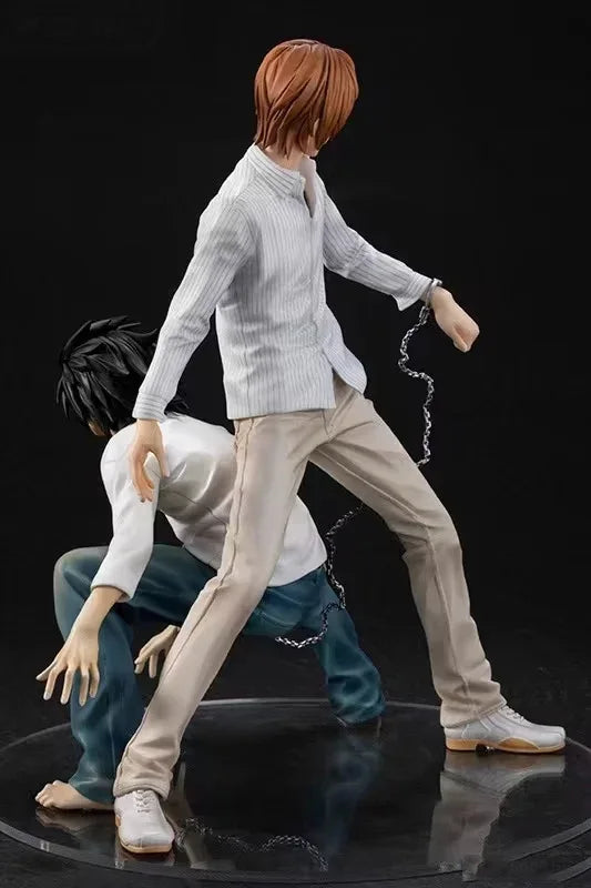 20cm Anime Action Figure - Death Note Yagami Light & L Lawliet Collectible Toy