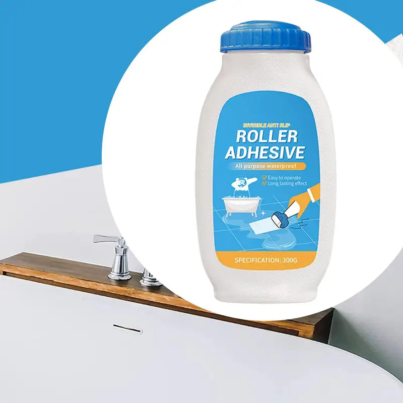Clear Anti-Slip Coating for Bathtubs & Floors - Non-Skid Bathroom Paint