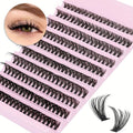 Individual False Eyelash Clusters 8-16mm 200pcs Natural Look Mix for DIY Extensions