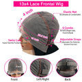 HD Lace Front Human Hair Wigs 46 Inch Body Wave Human Hair Wig for Women