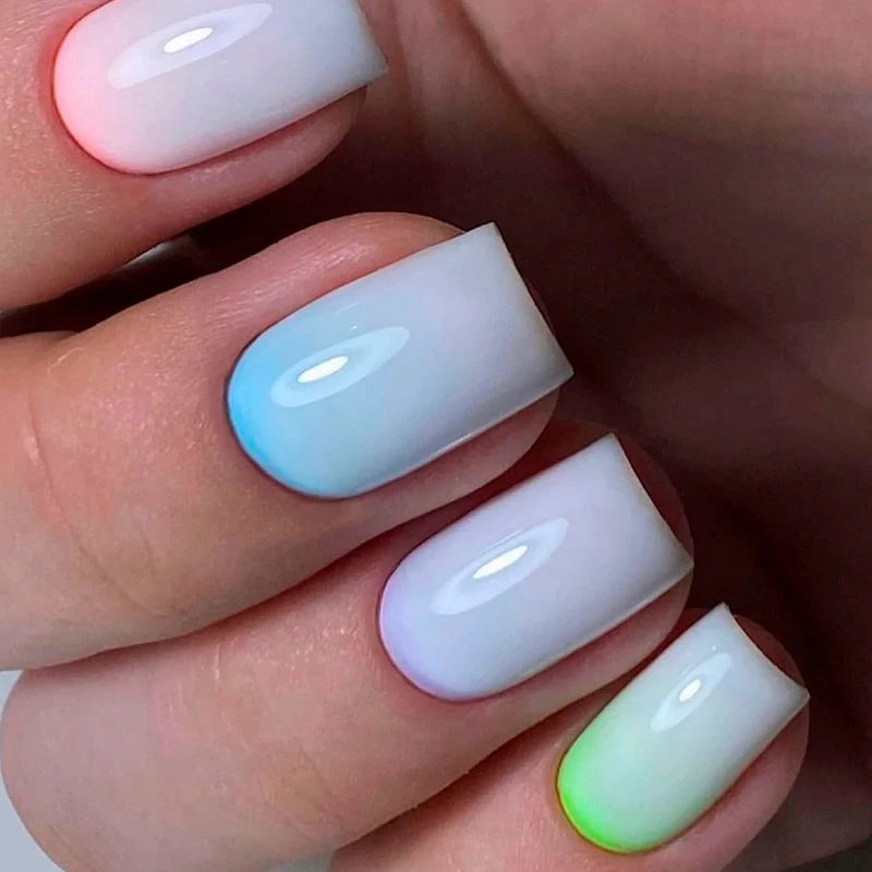 Milky White UV Gel Top Coat for Nails - Semi-Permanent Nail Polish 15ML