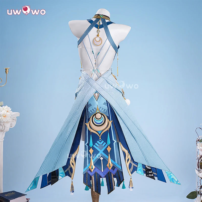 Genshin Impact Lauma Cosplay Costume with Ears - All Sizes & Colors