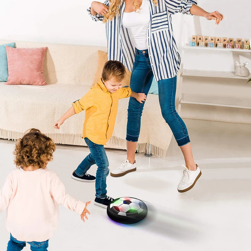 LED Hover Soccer Ball - Indoor Outdoor Floating Football Toy for Kids & Teens
