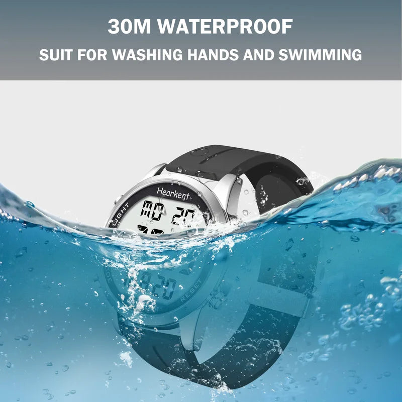 Digital Pedometer Sport Watch with Calories Step Counter Waterproof Fitness Tracker