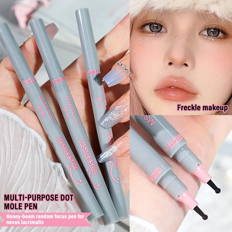 Natural Fake Freckle Makeup Pen Liquid Spot Pen Waterproof Face Dot Mole Tool