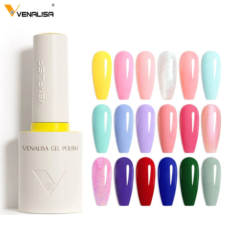 V6 Venalisa 10ml HEMA and TPO Free Nail Gel Polish - Ultra Cat Eye Effect, Semi-Permanent, Soak Off UV & LED Varnish