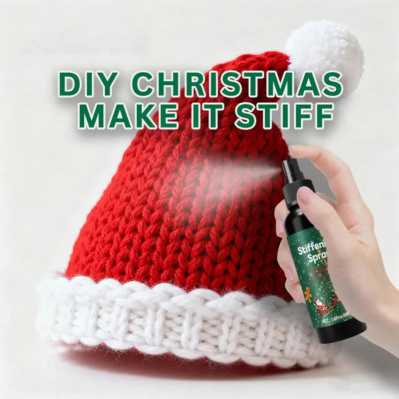 Fabric Stiffener Spray 120ml Quick Drying Craft Textile Reinforcement for Felt and Leather