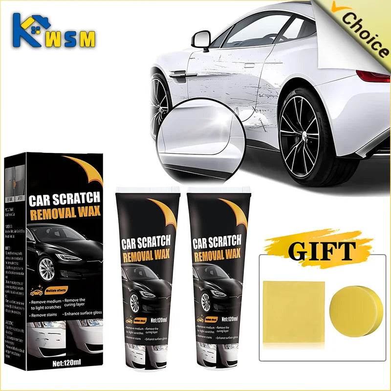 Car Scratch Remover Paint Care Kit - Auto Swirl & Scratch Repair Polishing