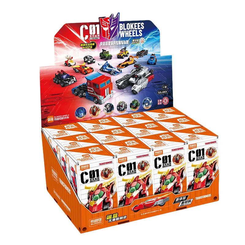 Transformers Wheels C03 Wreck & Rule 1:64 Scale Action Figure Collectible Model Kit
