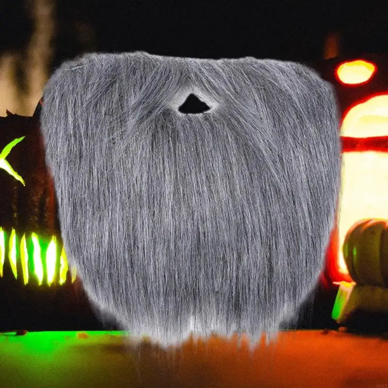 Halloween Fake Beard Set - Funny Disguise Costume Accessories for Parties