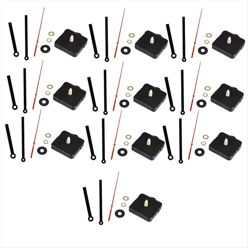 Silent Quartz Clock Movements with Hands Kit - DIY Wall Clock Repair Parts