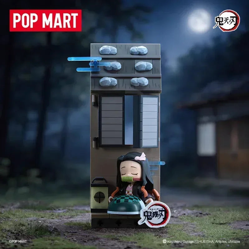 POP MART Demon Slayer Unwavering Resolve Arc Mystery Bag Anime Doll Figures Blind Box Collectible Toy