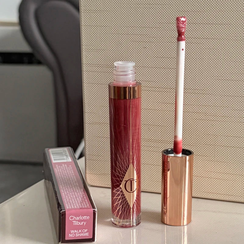 Long-lasting Lip Gloss with Mirror - Moisturizing Lip Makeup